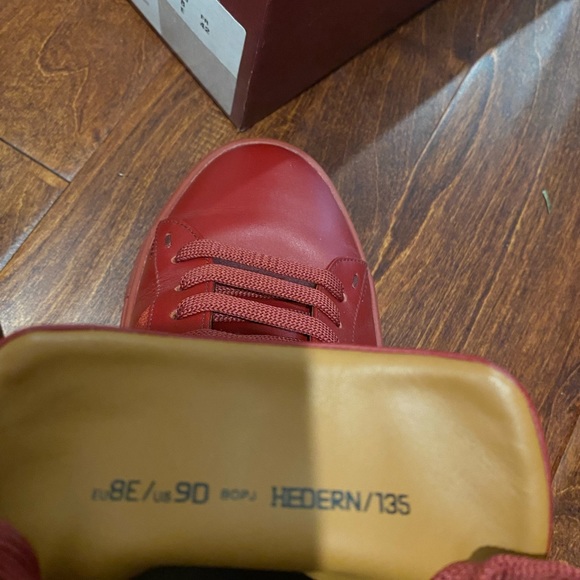 Worn 1 time Bally Garnet - Picture 5 of 5